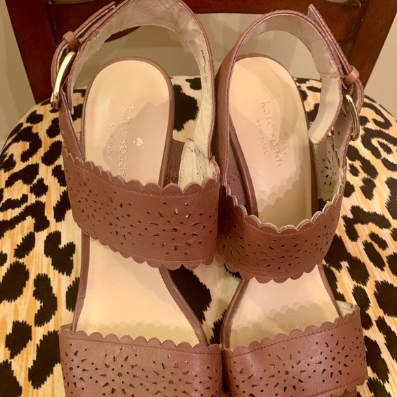 💗 KATE SPADE 💗Paula Lasercut Women’s Sz. 10.5 Excellent Condition - Picture 2 of 13